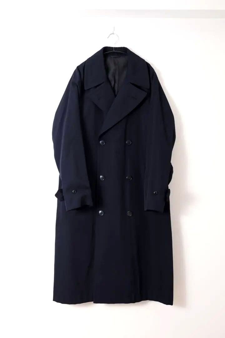 【UNITED ARROWS】オーバーサイズトレンチコート ネイビー