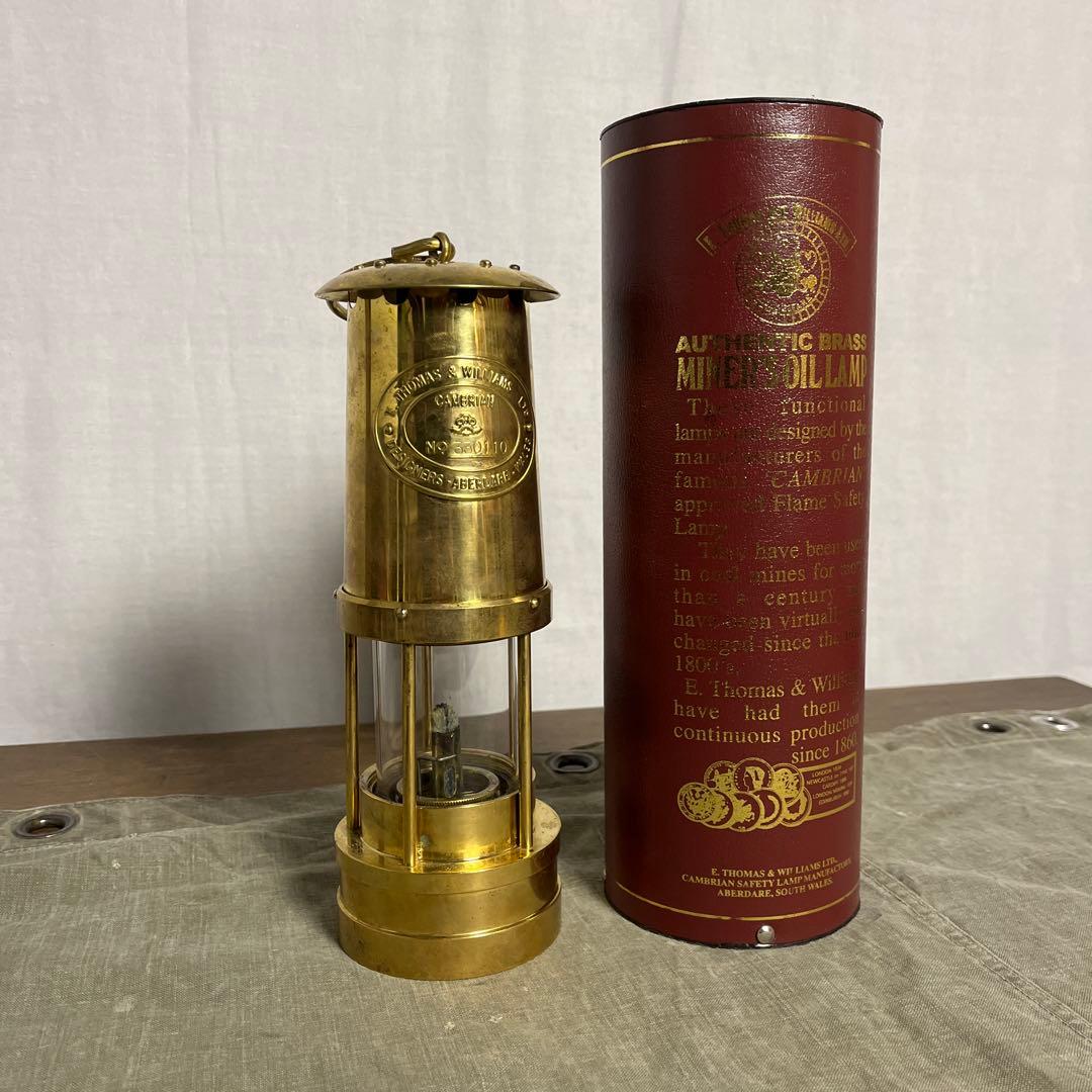 英国製◾️E. Thomas & Williams カンブリアンランタン ランプ