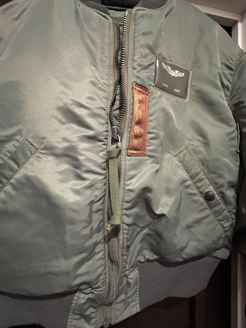 デッドストック　90s M品番　タグ付フルセット　バズリクソンズ　MA-1