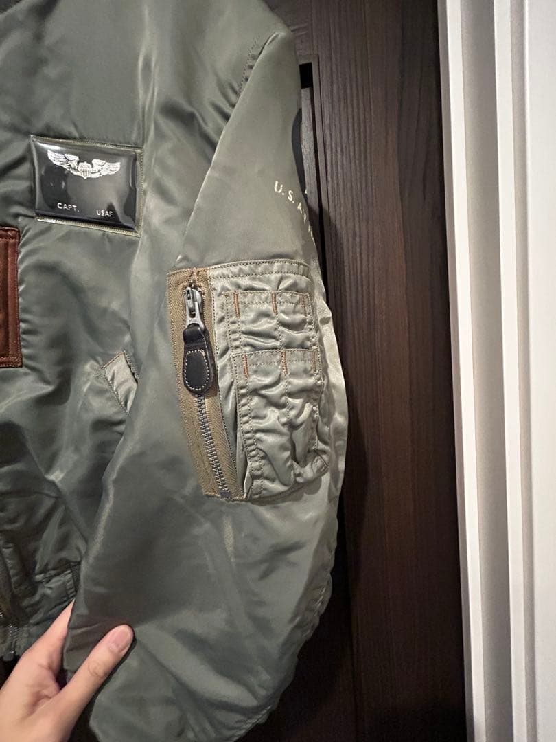 デッドストック　90s M品番　タグ付フルセット　バズリクソンズ　MA-1