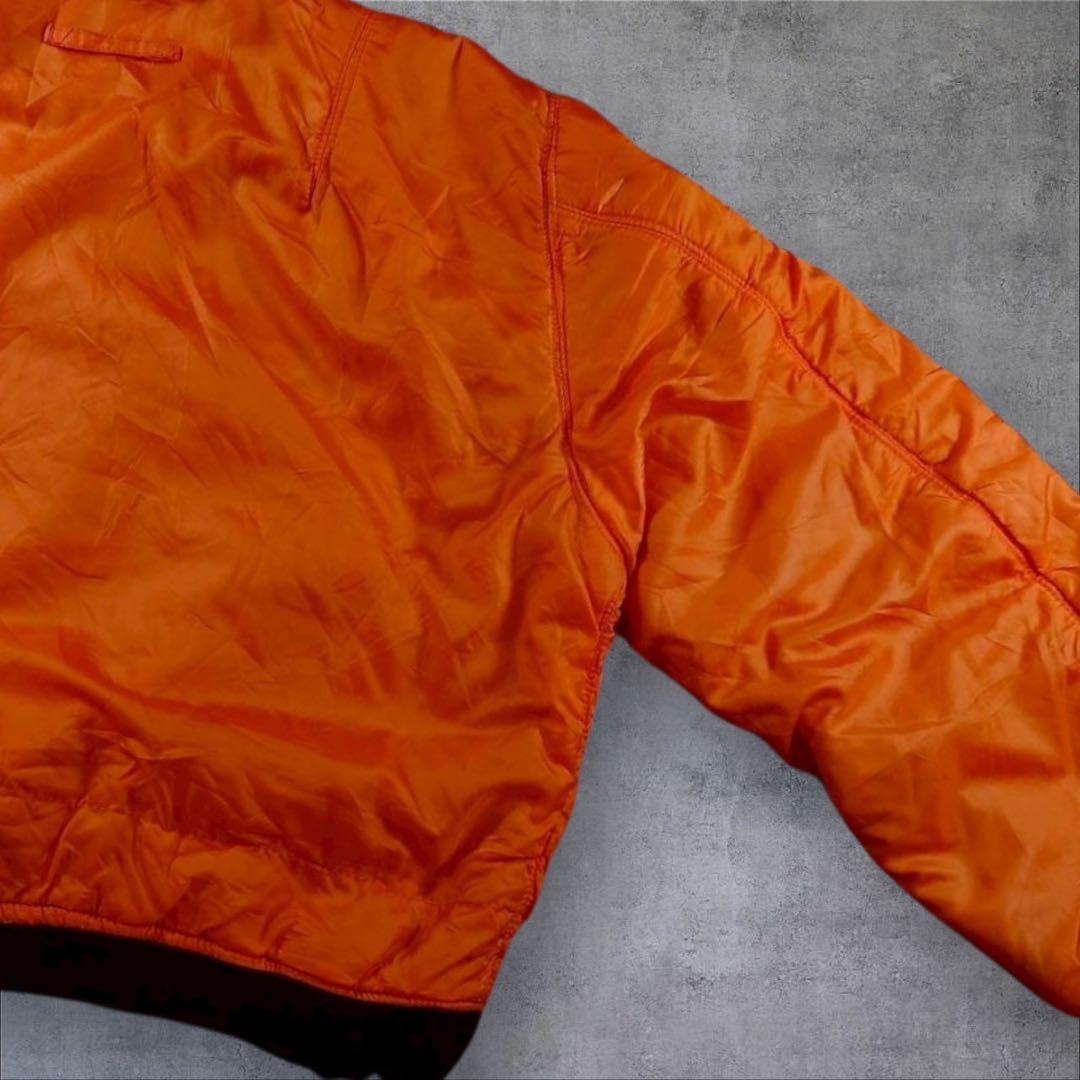 アルファインダストリーズUSA製米軍空軍ミリタリーMA-1フライトジャケットA7