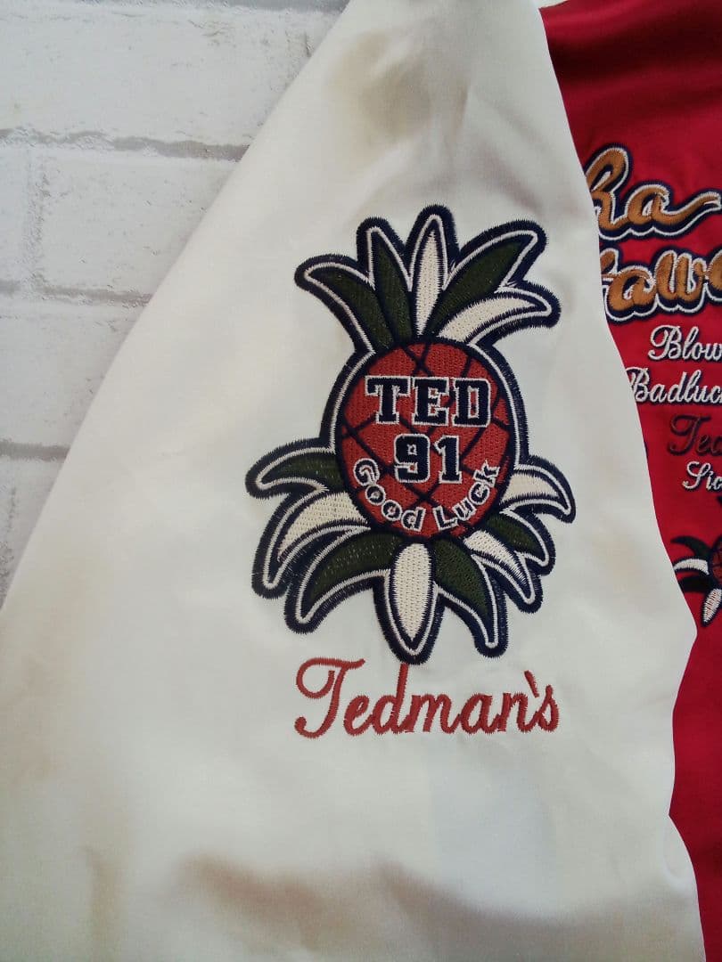 D802 TEDMAN テッドマン リバーシブル スカジャン 刺繍 サイズ40