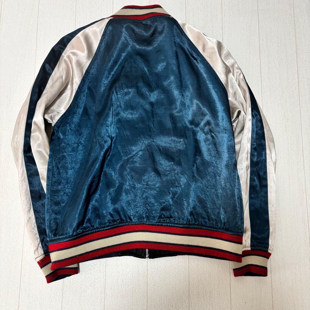 HOUSTONヒューストン スーベニアジャケット　スカジャン　リバーシブル　古着