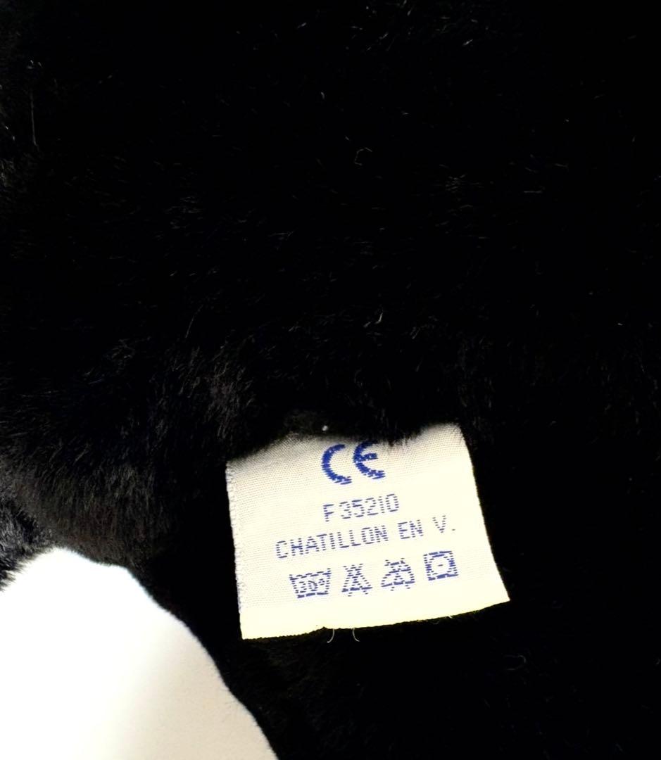 【レア】【53cm】フランス La Pelucherie 黒豹ぬいぐるみ