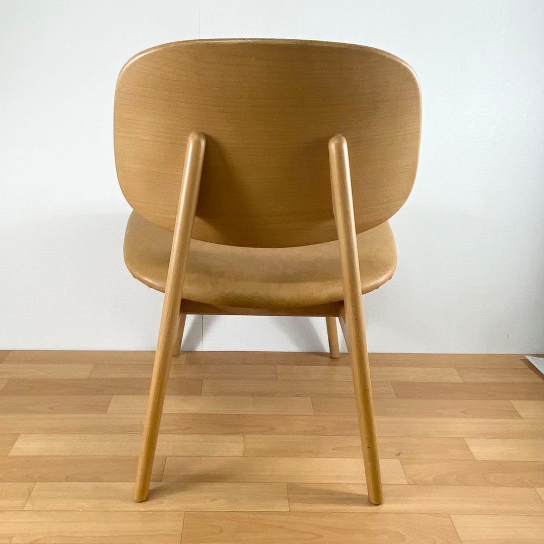 【定価71,170円】QUON プラム グランデ ダイニングチェア 北欧 レザー