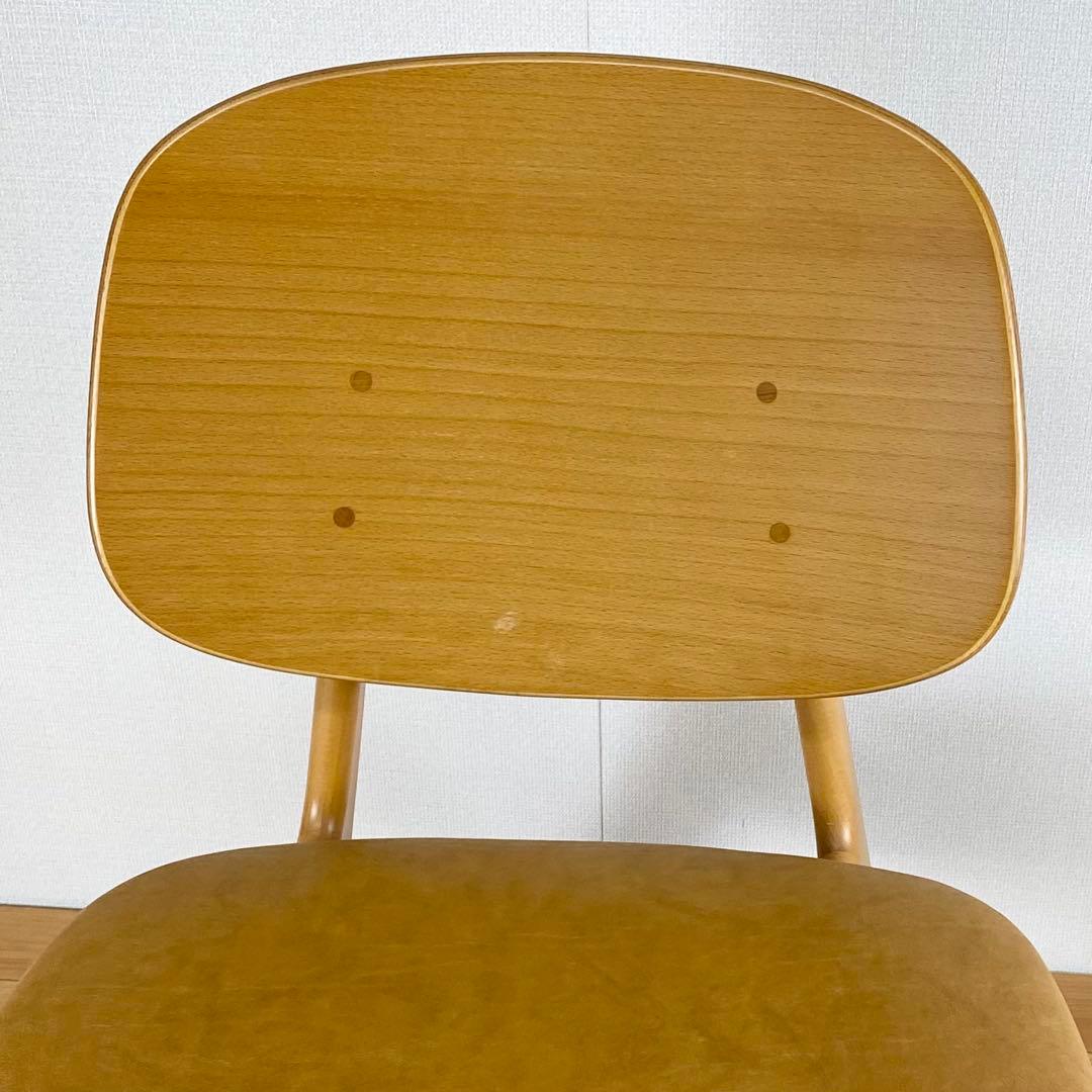 【定価71,170円】QUON プラム グランデ ダイニングチェア 北欧 レザー