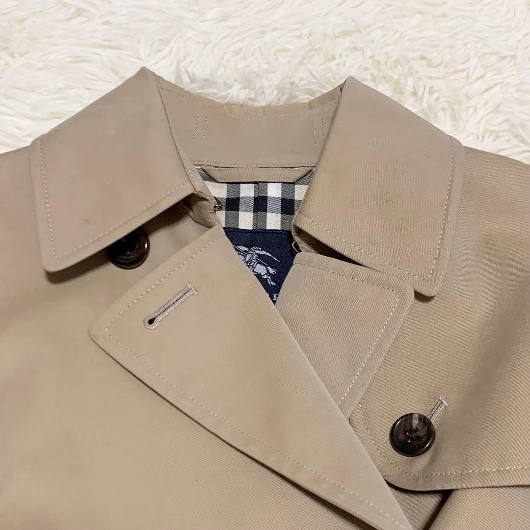 【希少】バーバリーロンドン トレンチコート ベージュ ノバチェック ベルト 36