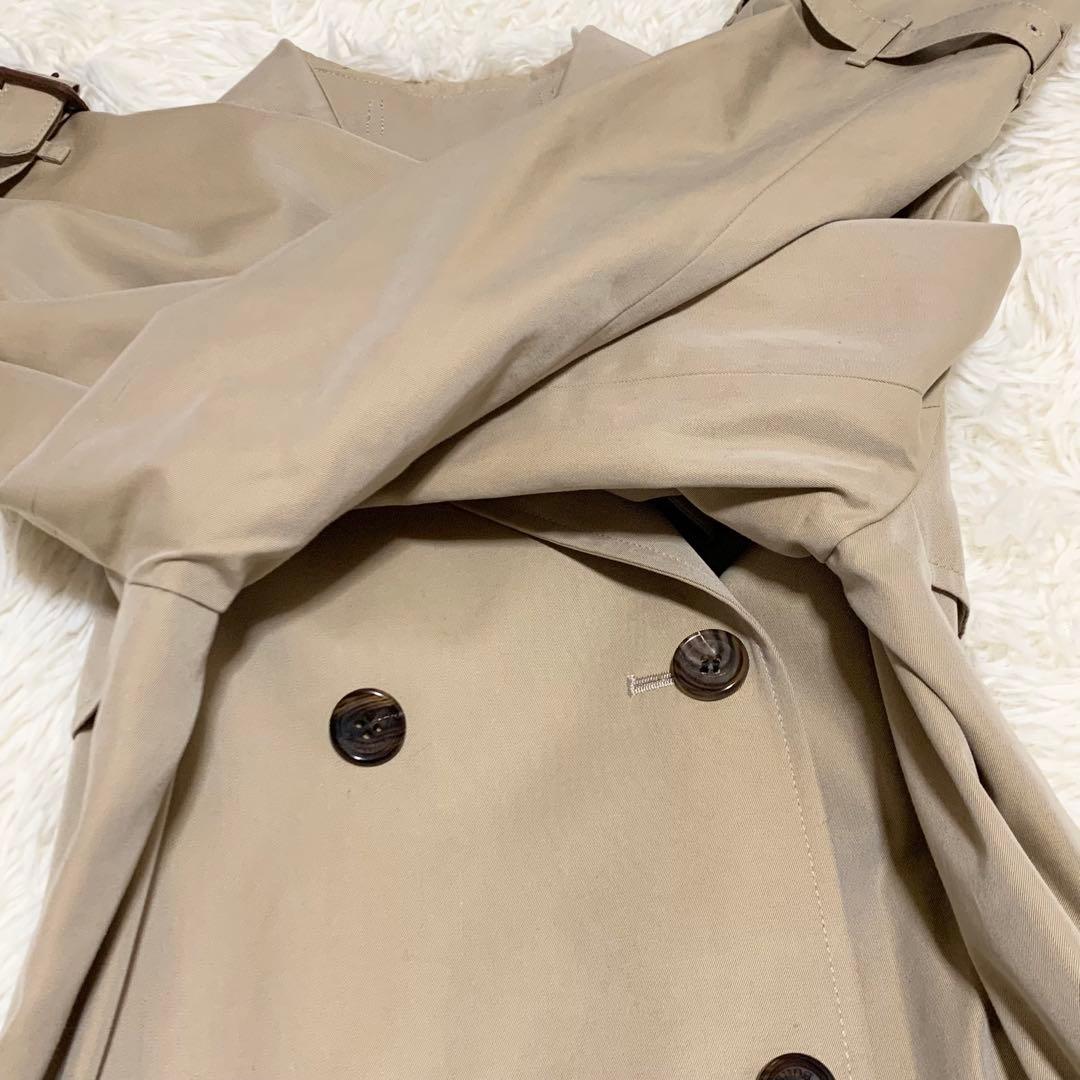 【希少】バーバリーロンドン トレンチコート ベージュ ノバチェック ベルト 36