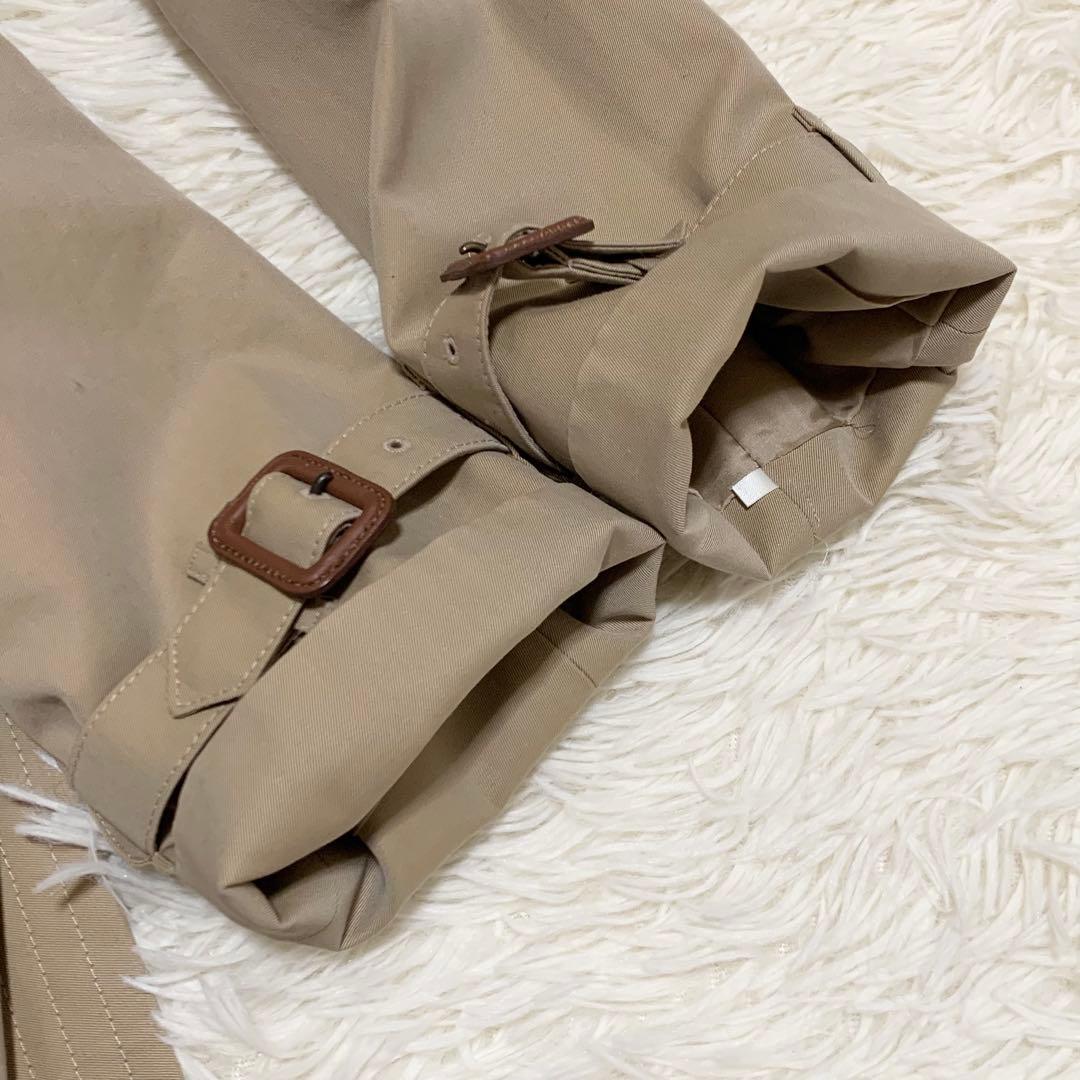 【希少】バーバリーロンドン トレンチコート ベージュ ノバチェック ベルト 36