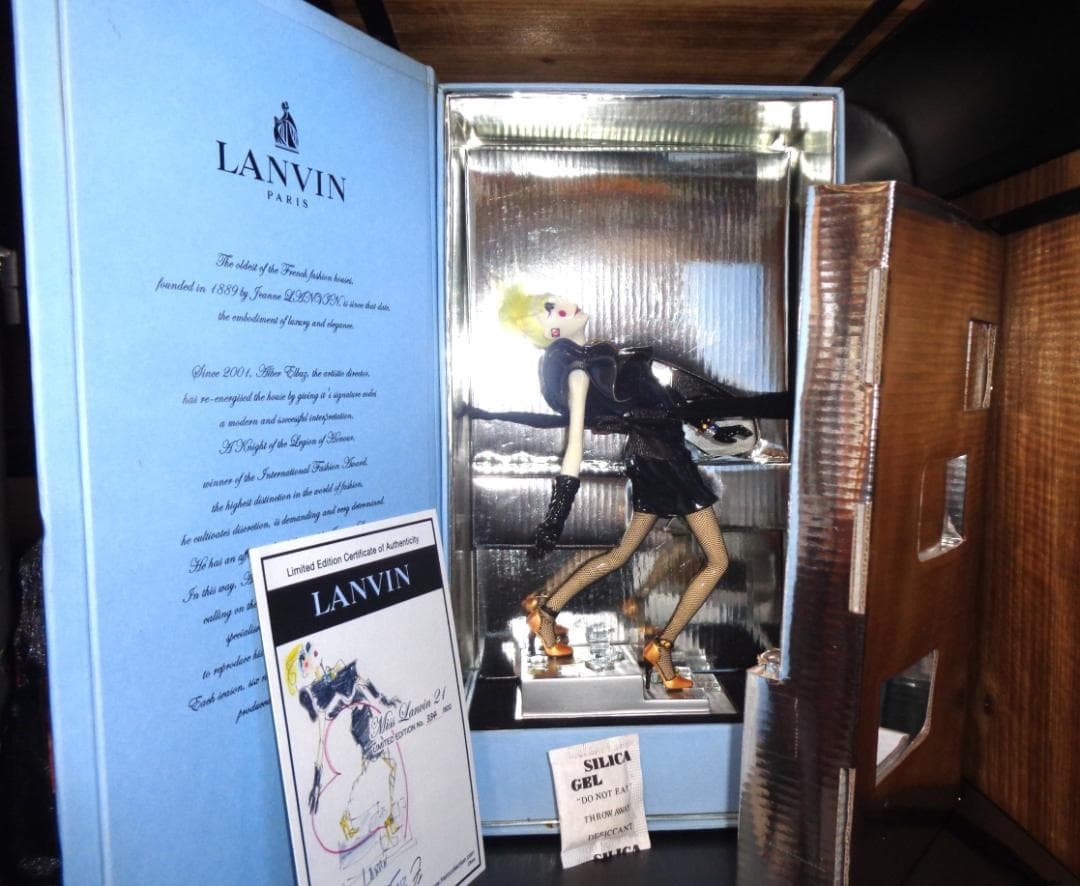 限定800体 ランバン MISS LANVIN 21 フィギュアドール 陶器人形