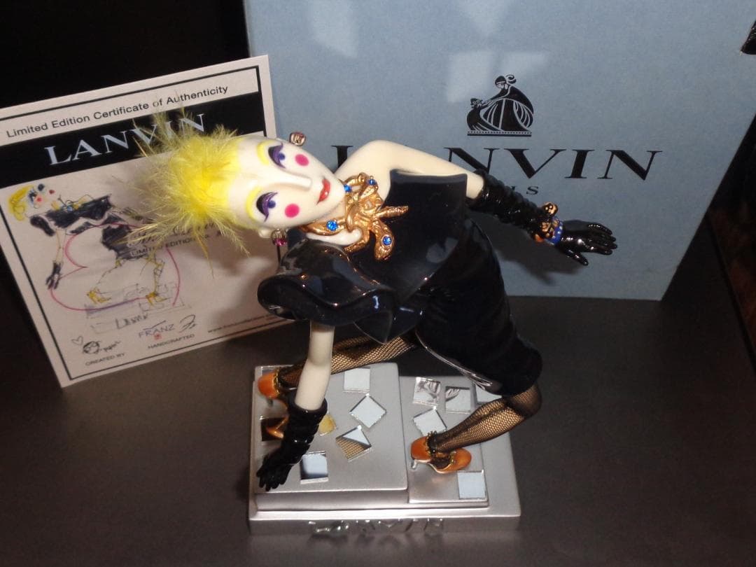 限定800体 ランバン MISS LANVIN 21 フィギュアドール 陶器人形