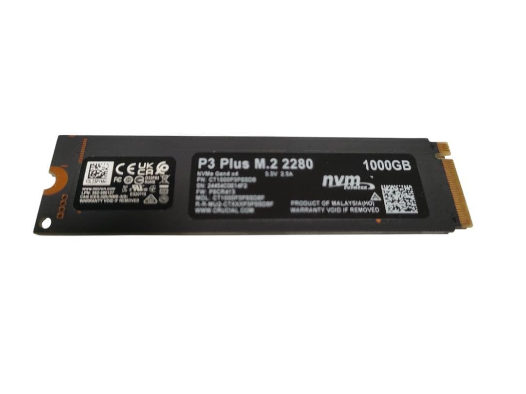 内蔵型SSD Crucial P3 Plus M.2 2280 1000GB