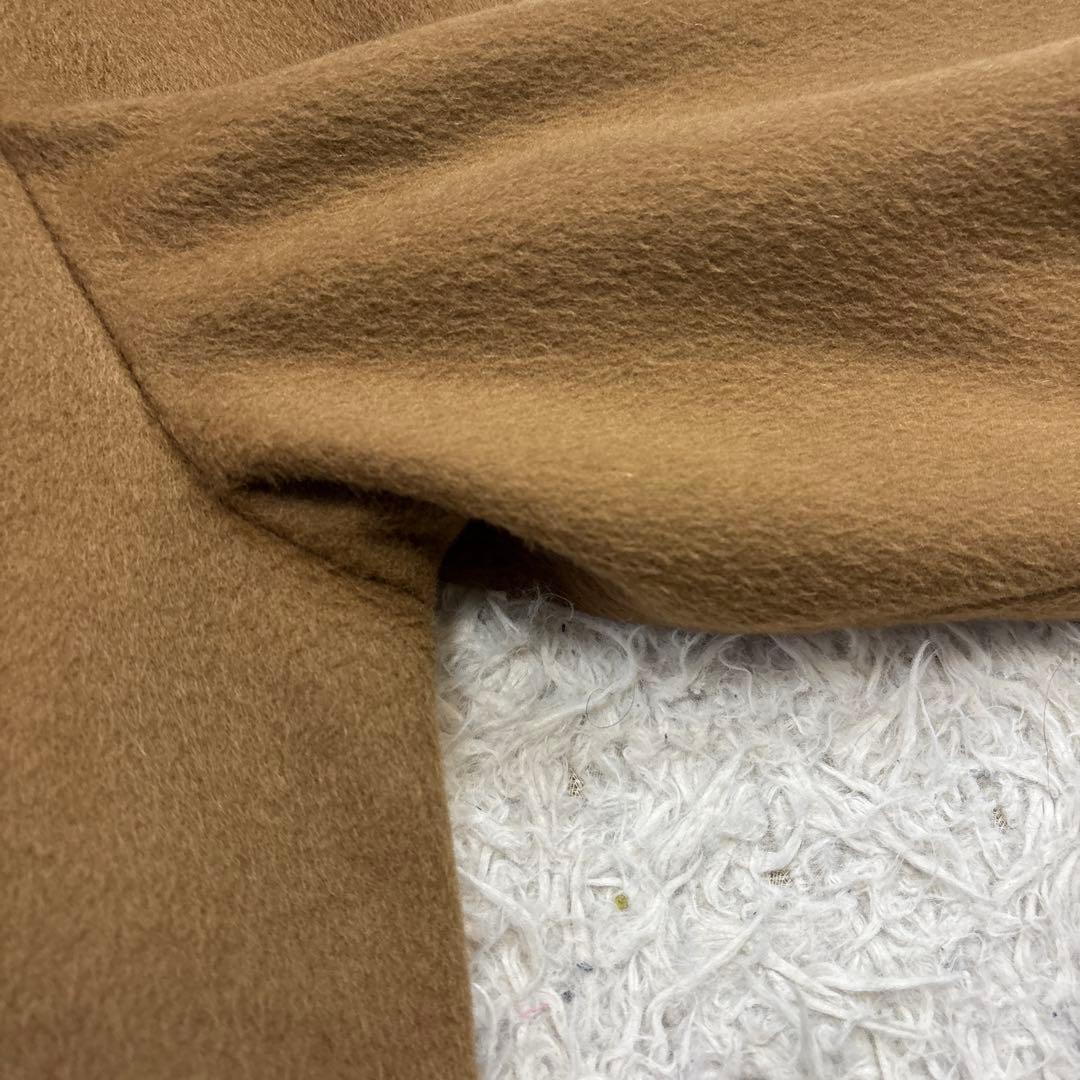 大人気☆【バーバリーズ】ウール&カシミヤ　キャメル　ホースロゴ　175 L〜XL