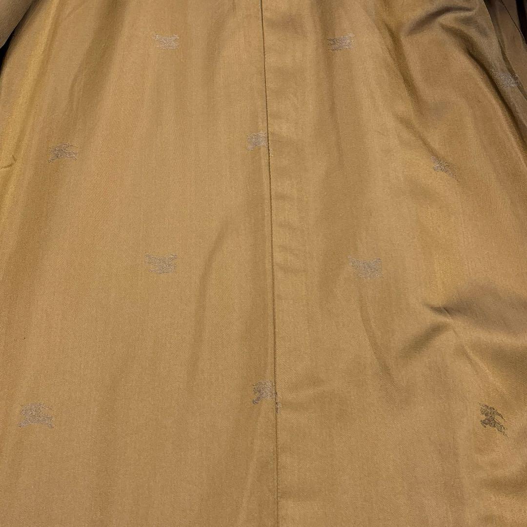 大人気☆【バーバリーズ】ウール&カシミヤ　キャメル　ホースロゴ　175 L〜XL