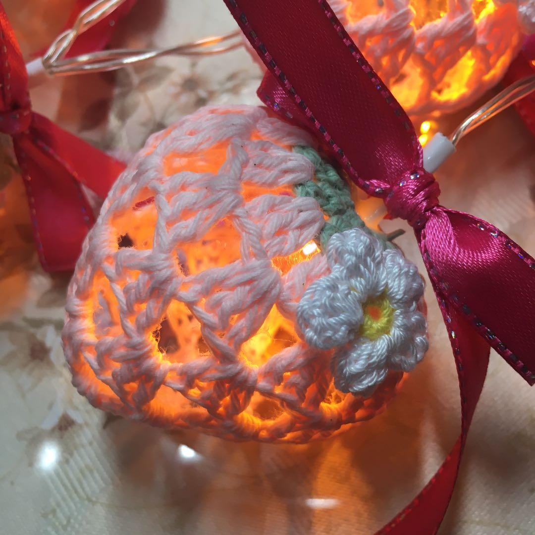 いちごガーランドランプ