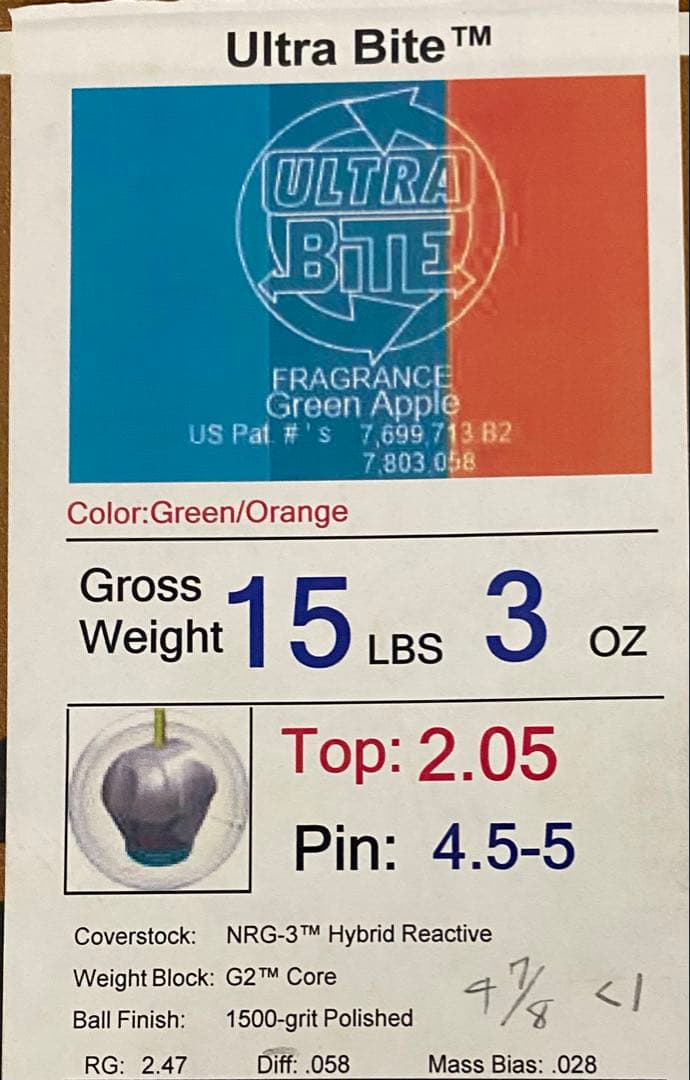 ウルトラバイト(15ポンド3オンス)