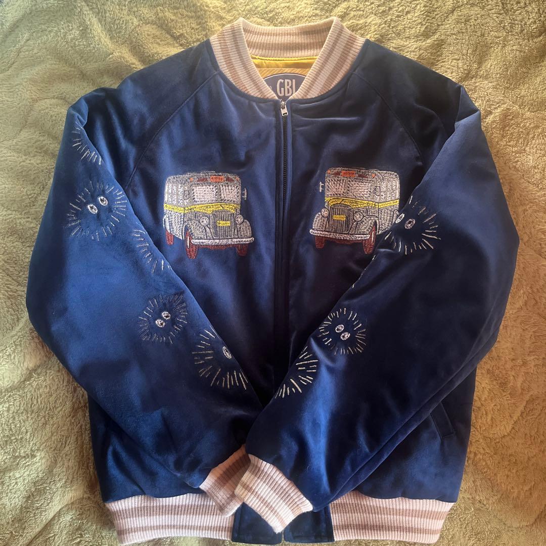 【GBL】となりのトトロ 別珍スカジャン 疾風ネコバス 渋谷ver.