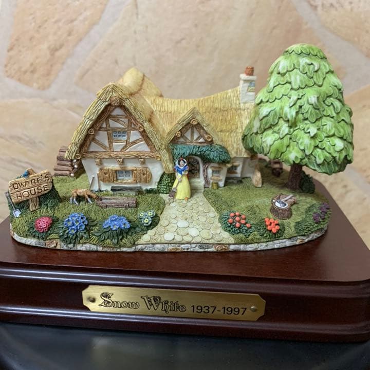 白雪姫　７人の小人の家　ジオラマ　WDW ディズニーランド