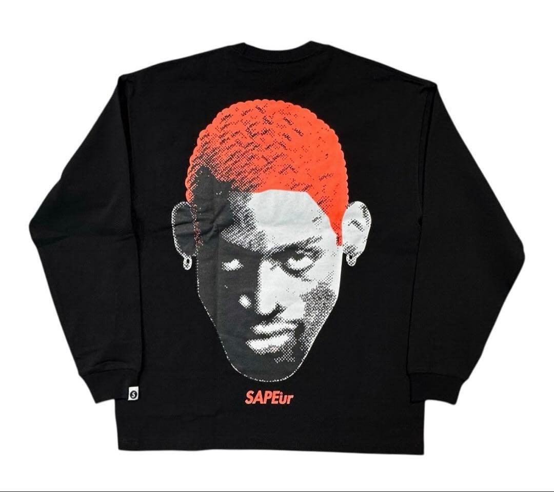 SAPEur サプール ロンT ロッドマン 黒