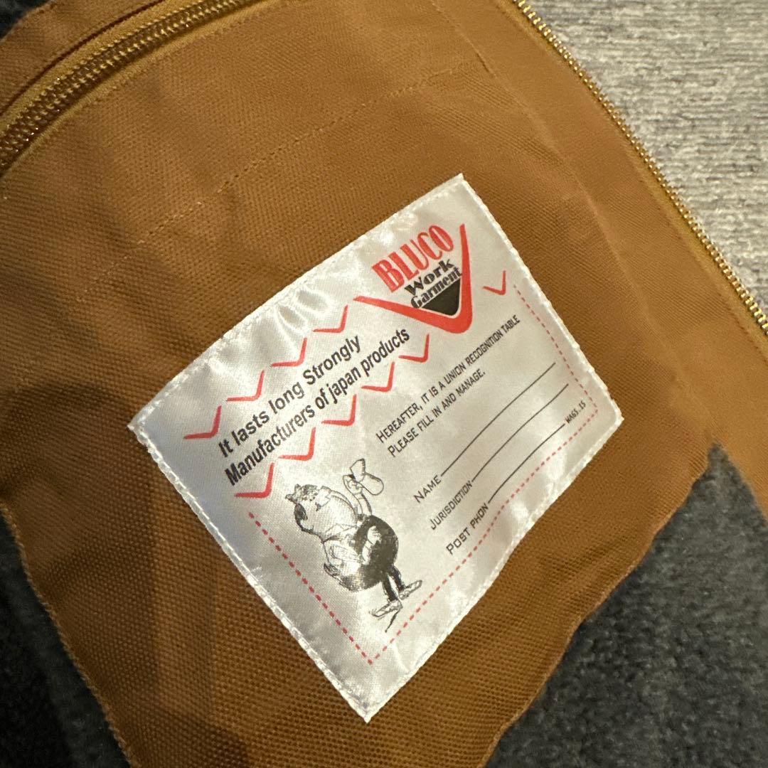 BLUCO ボアフードジャケット サイズM