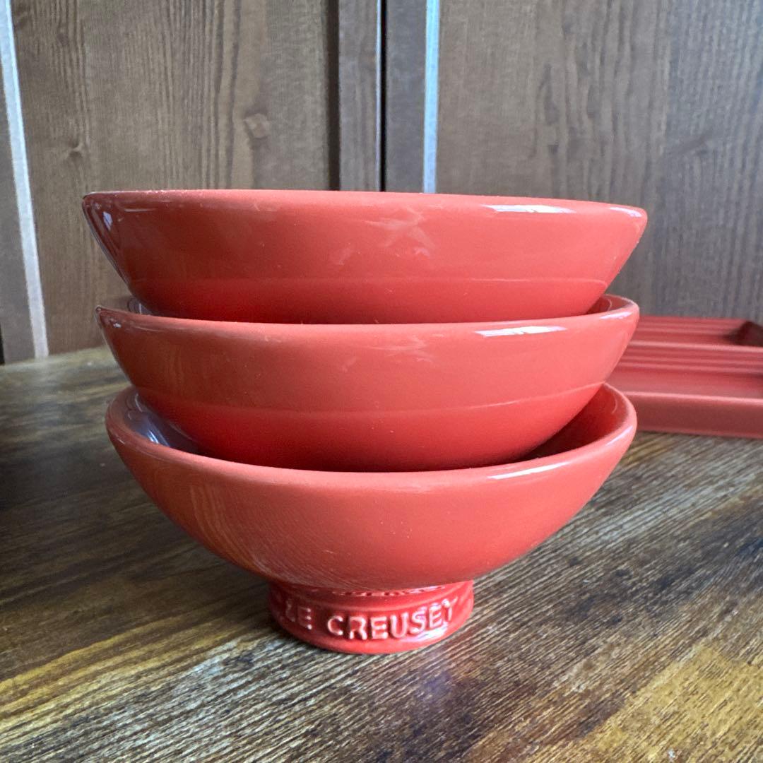ルルです。LE CREUSET ル・クルーゼ　ジャポネスク和式3点セット