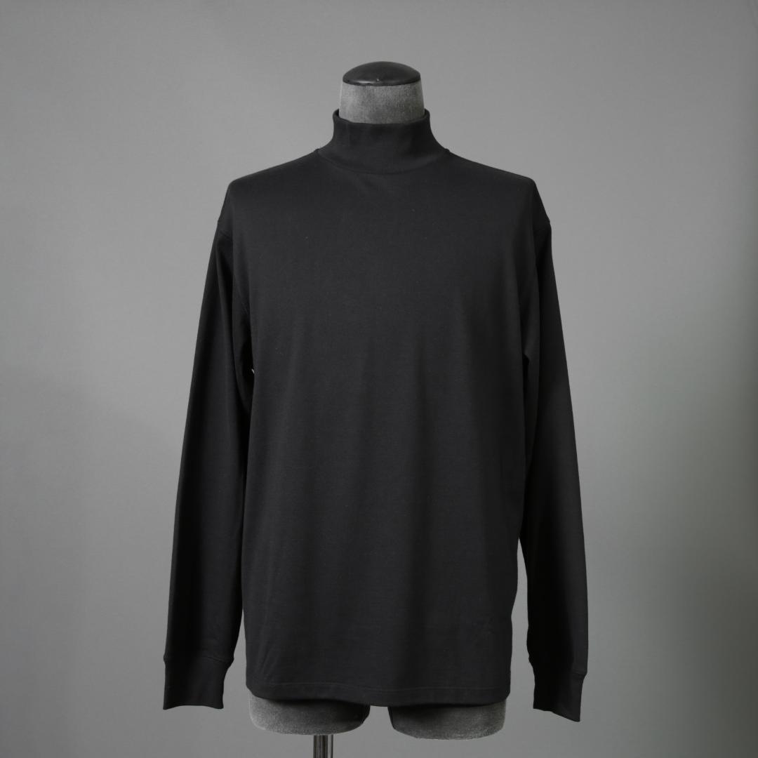 カームレンス 25AW TSHIRT004. モックネック 長袖Tシャツ