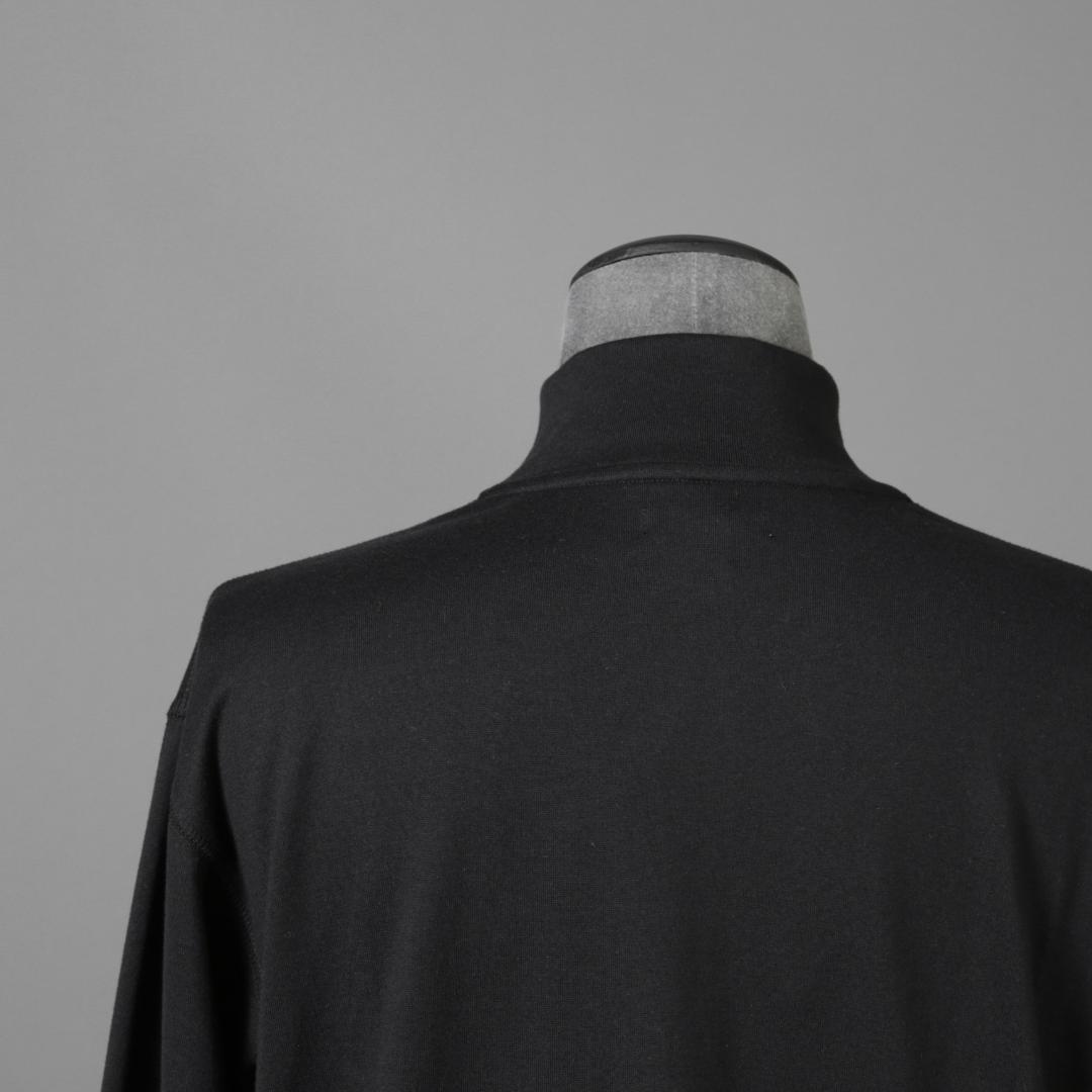 カームレンス 25AW TSHIRT004. モックネック 長袖Tシャツ