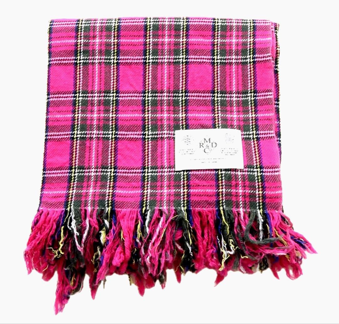 R&D.M.o-☆今期新品未使用STEWART BLANKET ピンク