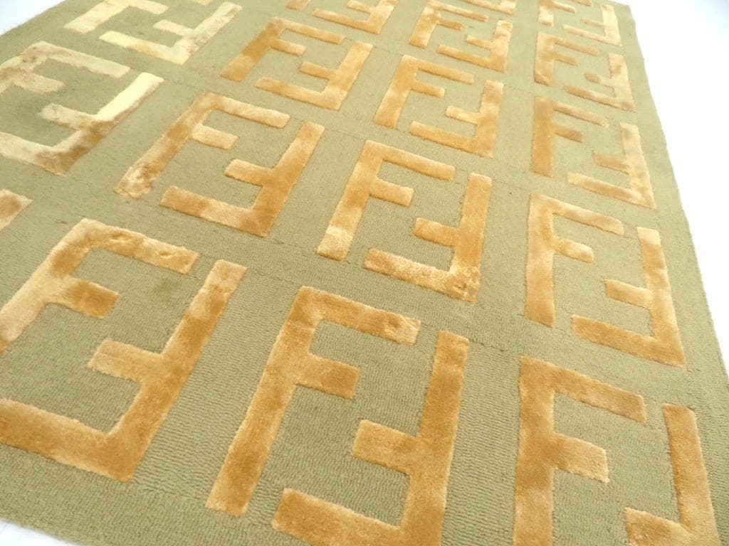展示品　フェンディ　フェンディカーサ　fendi ラグ　絨毯　カーペット　高級