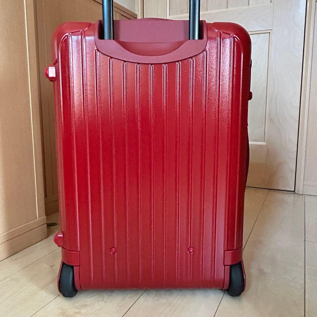 リモワ RIMOWA サルサ キャリーケース トロリー 2輪 赤 機内持込可
