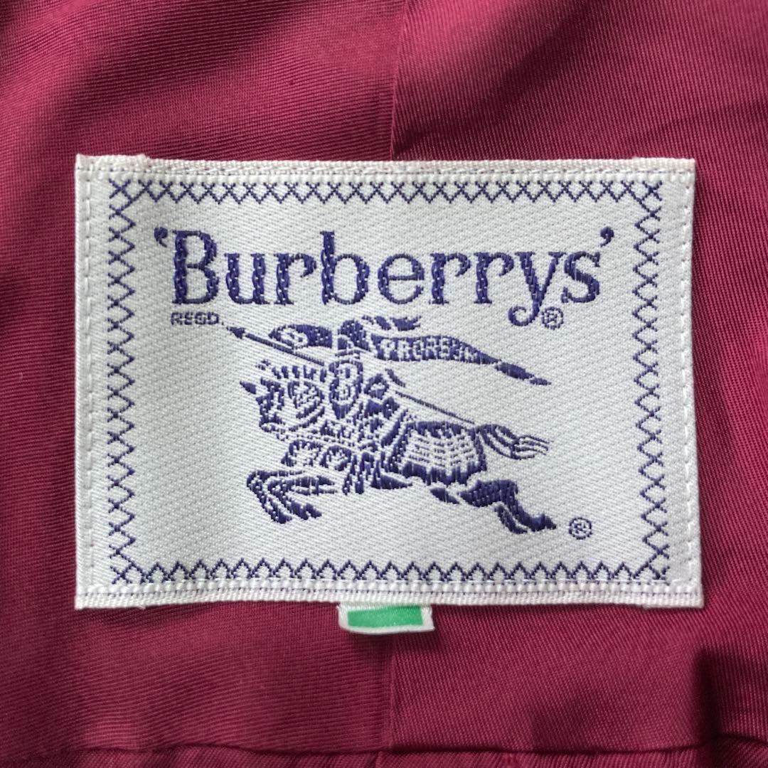 【美品✨】バーバリーズ カシミヤ 真紅 チェスターコート ダブル 裏地ロゴ