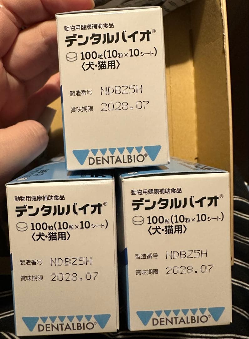 DENTALBIO デンタルバイオ 100枚入り×3箱