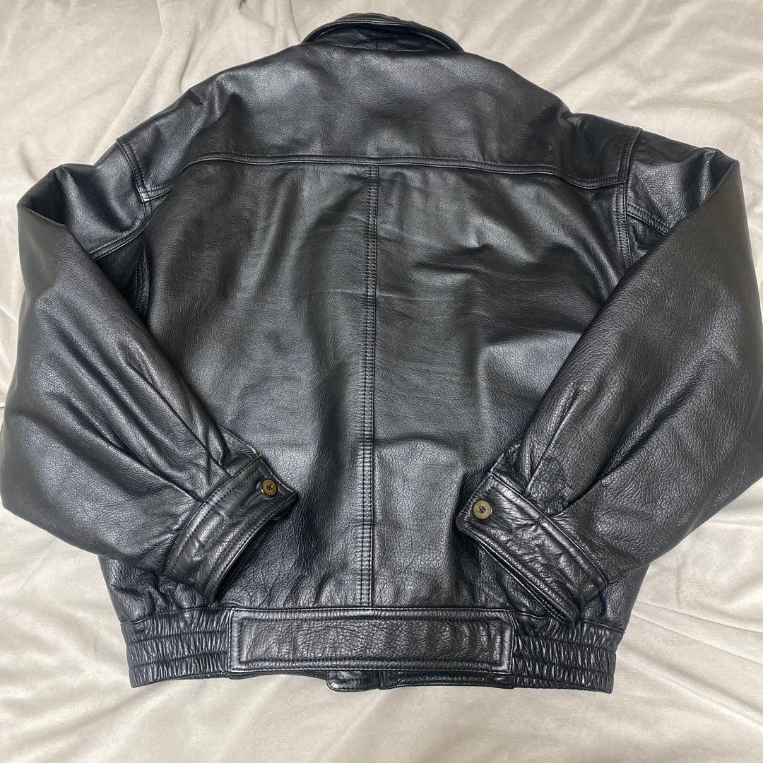 90s ixiz 牛革　本革レザージャケット