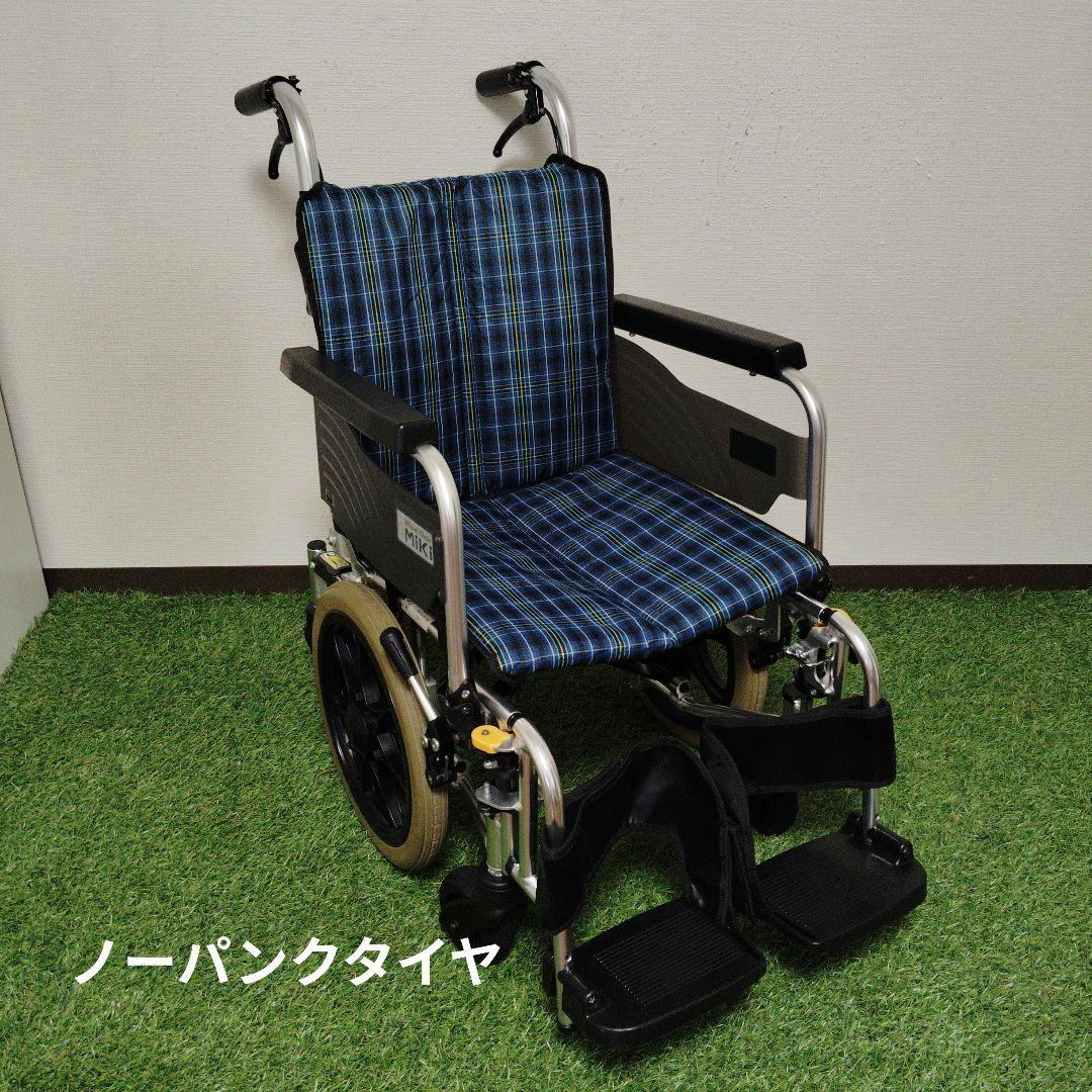 ミキ 介助型 多機能 コンパクト 6輪車椅子 SKT-6