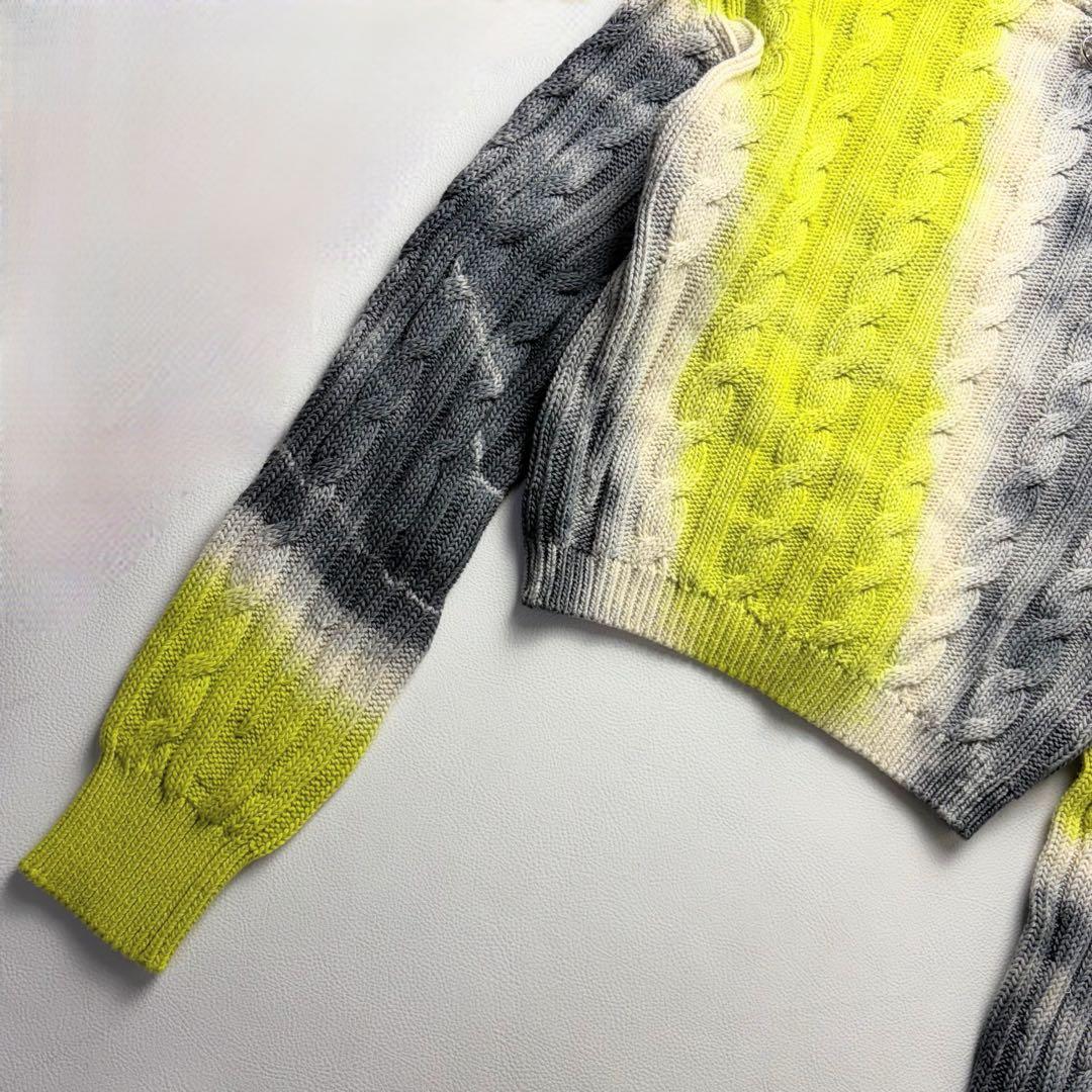 新品未使用タグ ディーゼル イタリア製 クロップドニット せいらさん着用モデル