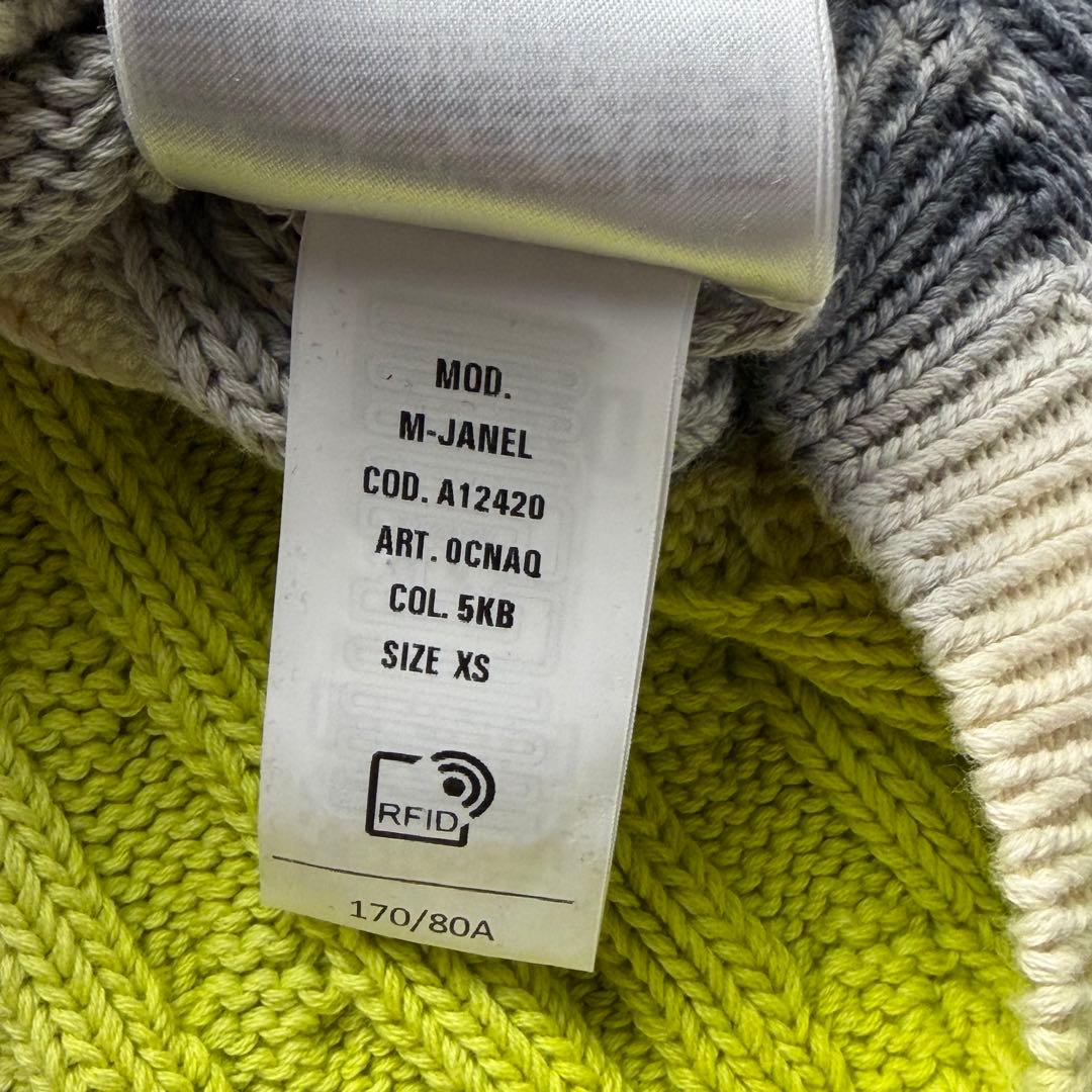 新品未使用タグ ディーゼル イタリア製 クロップドニット せいらさん着用モデル