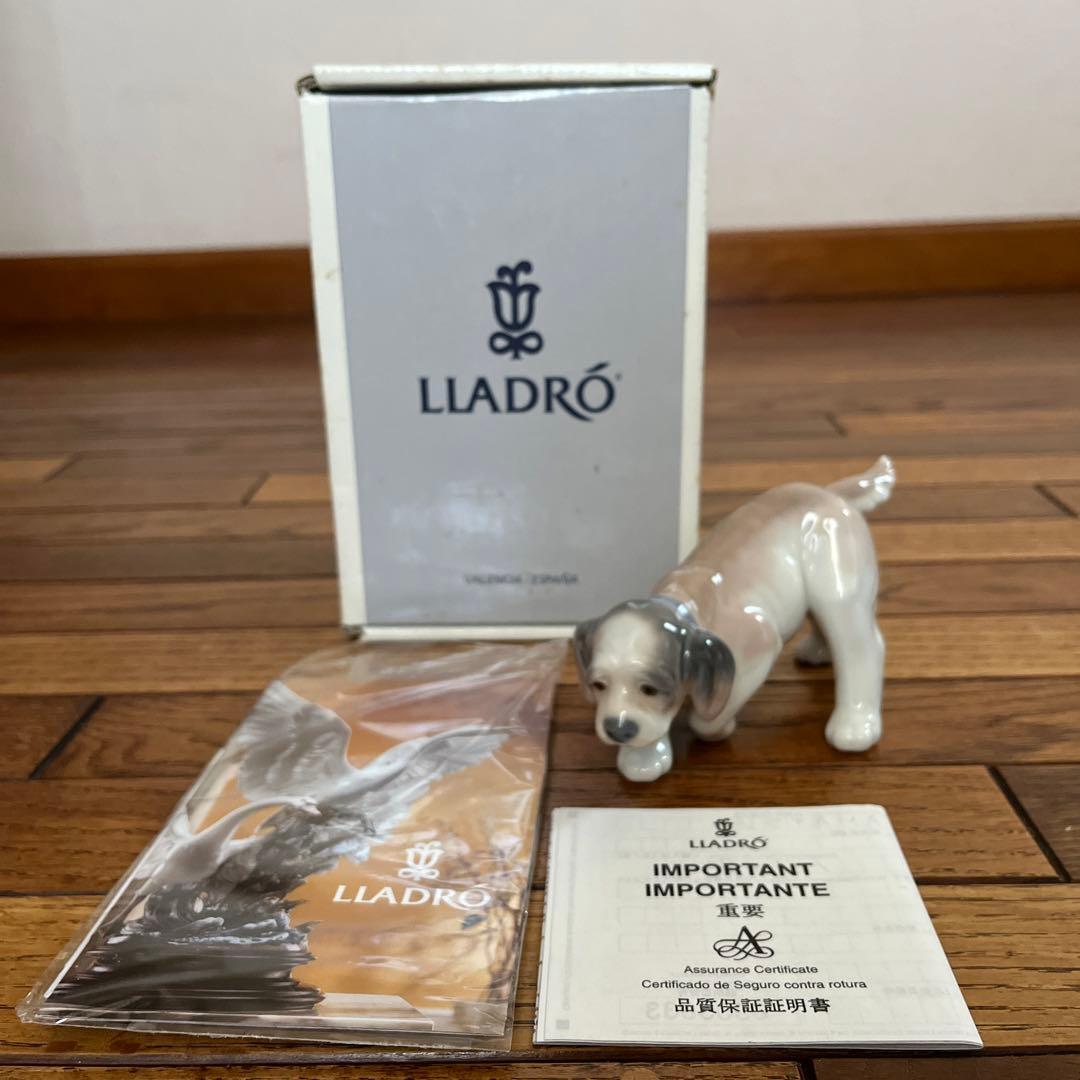 リヤドロ 6212 リトルハンター 犬