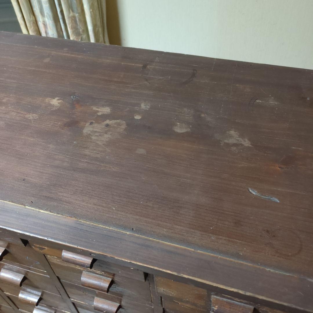 木製引き出し式収納 36個