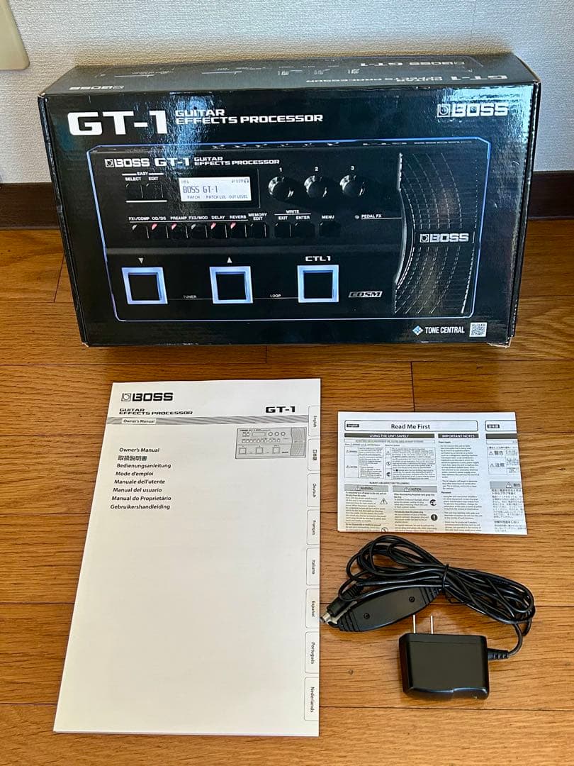 BOSS GT-1 ギター マルチエフェクター 純正アダプター付き