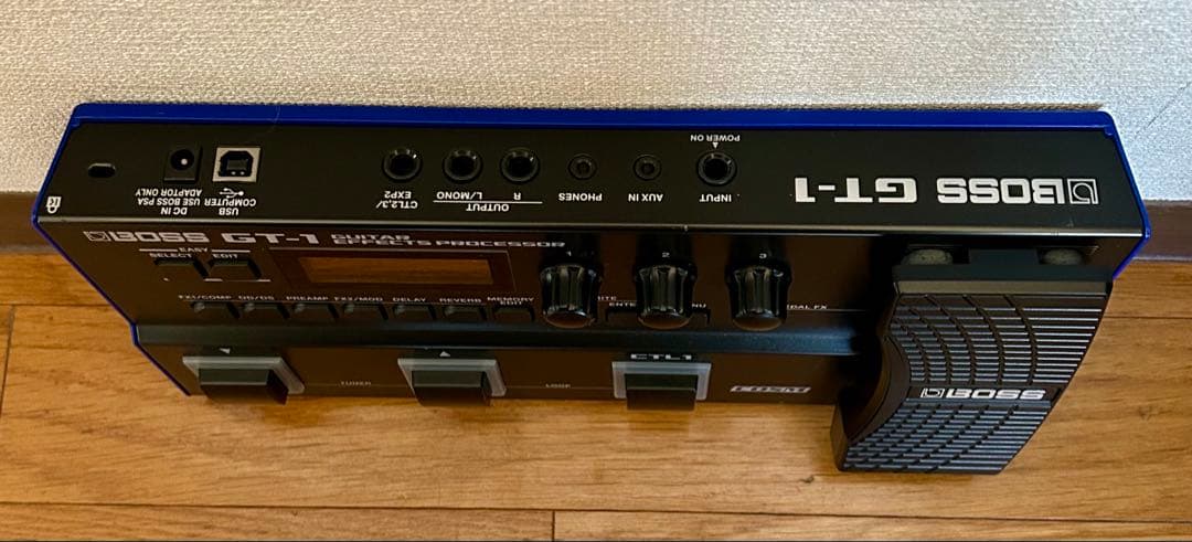 BOSS GT-1 ギター マルチエフェクター 純正アダプター付き
