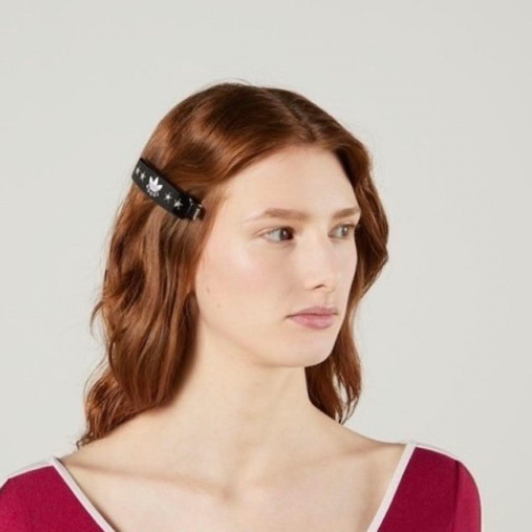 グッチ×アディダス 極美品ヘアクリップ