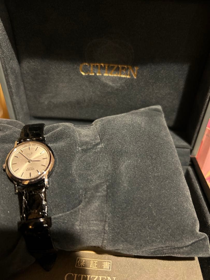 s*a様 美品！CITIZEN EXCEED Gold 18K750金無垢　 箱