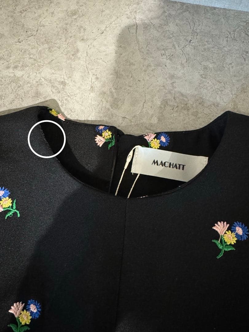 正規タグ付き/MACHATT マチャット　フォルムプルオーバー