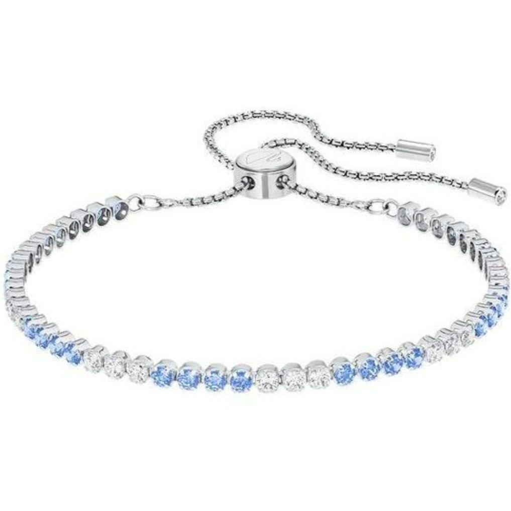 ほぼ新品 SWAROVSKI Subtle ブレスレット スワロフスキー ブルー