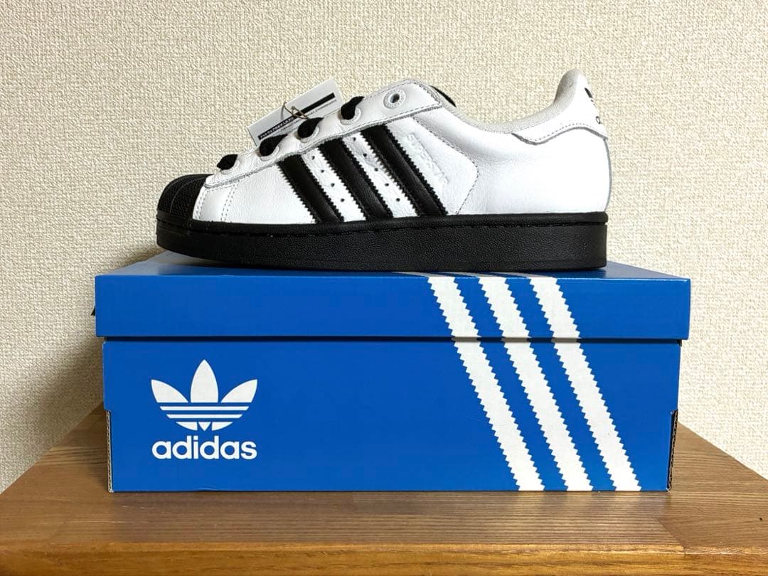 新品　アディダス　スーパースターⅡ JI0124 23.5cm 箱付き