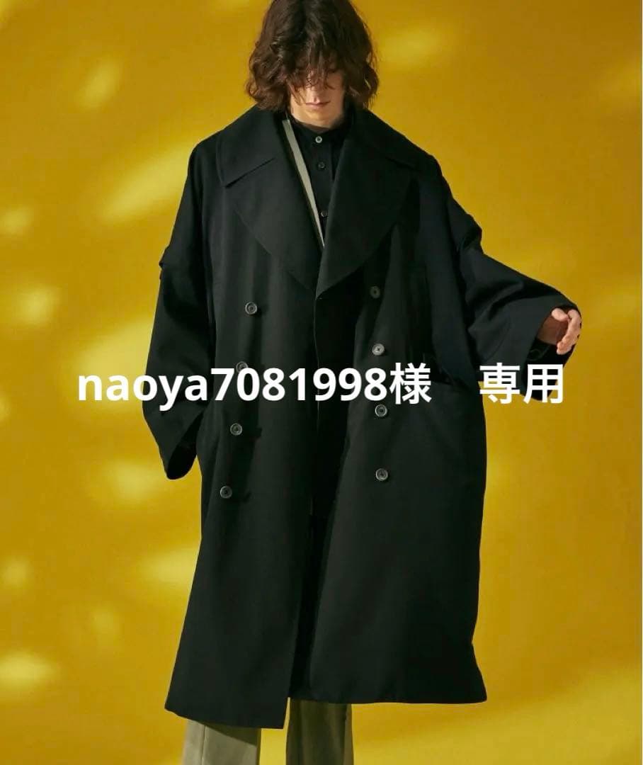 【メゾン スペシャル】マルチファブリックプライムオーバー2WAYポンチョコート