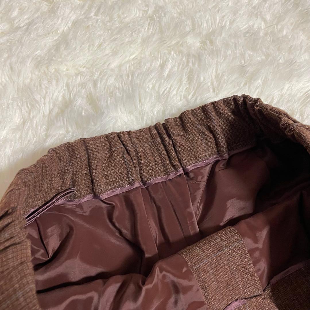 美品　グリーンレーベルリラクシング　セットアップスーツ　カジュアル　38