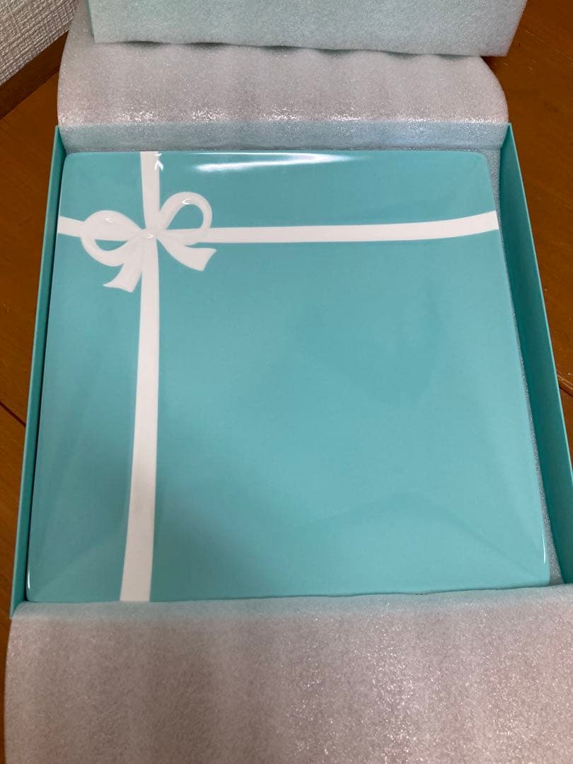 メ12 新品未使用　Tiffany &Co. ブルーボックスプレート