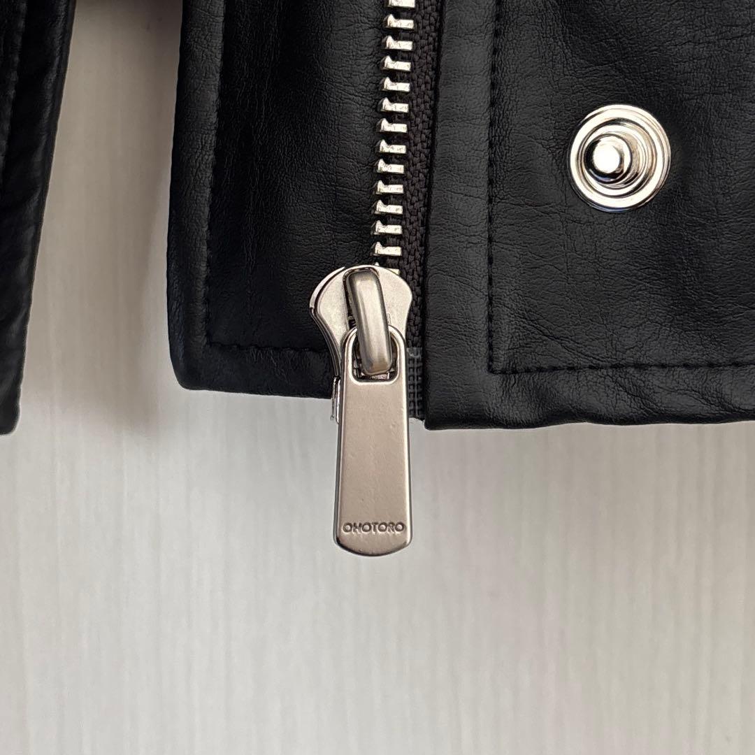 ジャケット・アウター ohotoro Harley Leather Jacket black