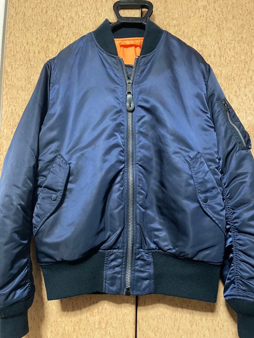 ALPHA MA-1 ネイビー